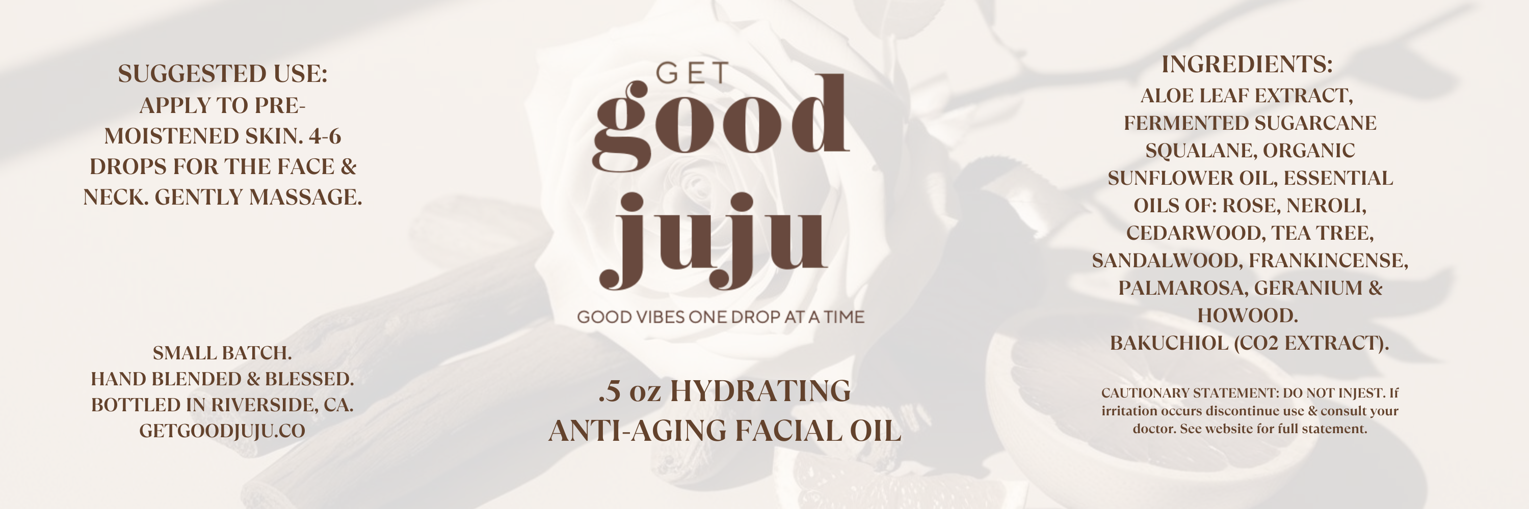 Hydrating Anti-Aging FACIAL OIL