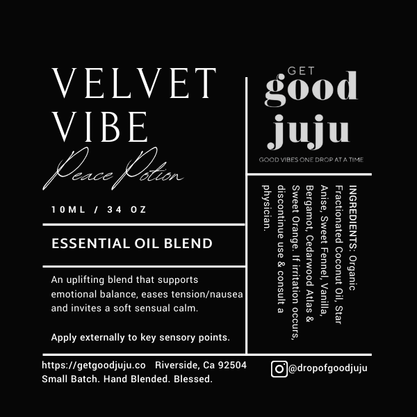 Peace Potion Roll Roller Ball AKA VELVET VIBE