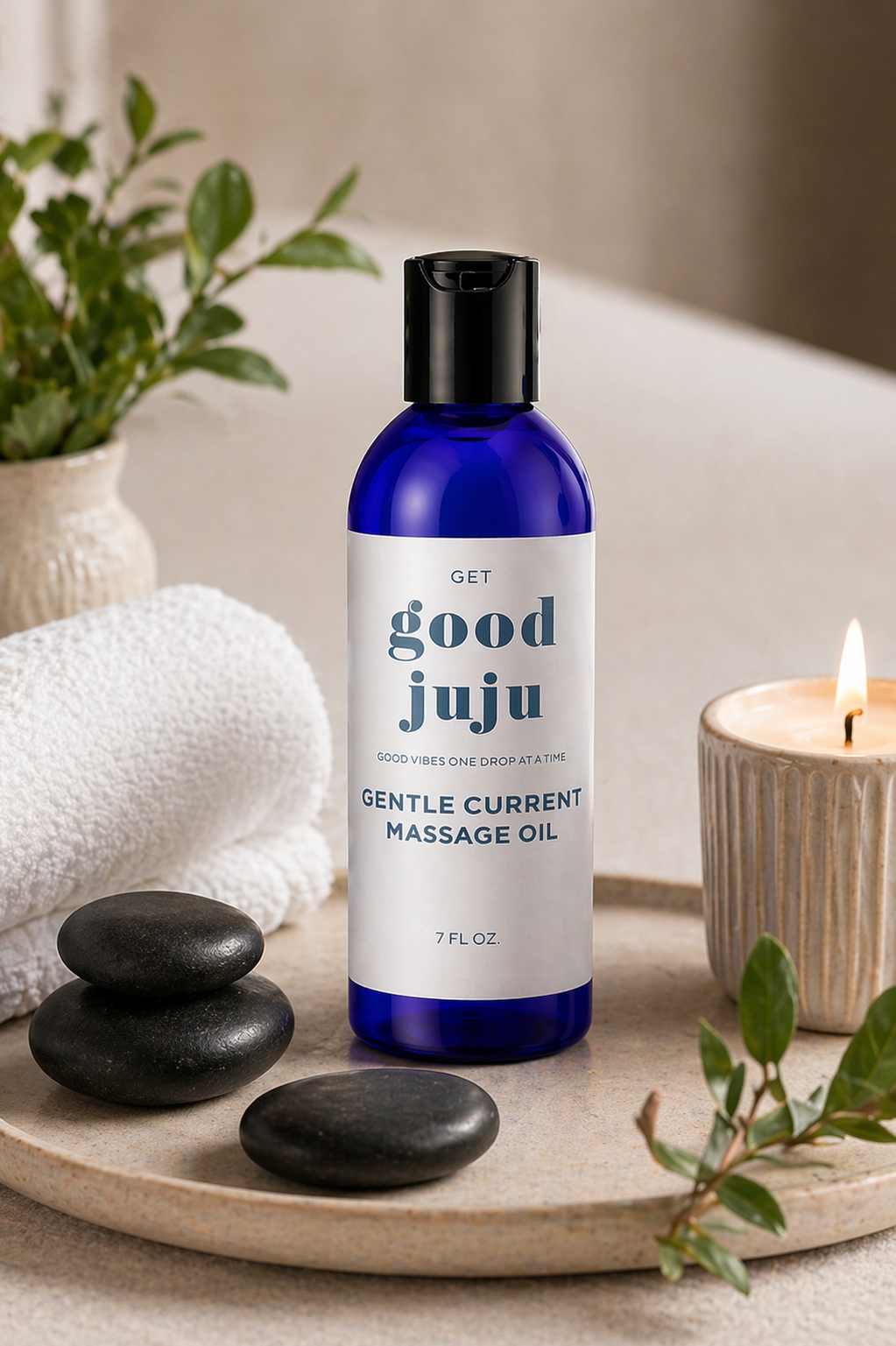 Gentle Current Massage Oil 7 oz.
